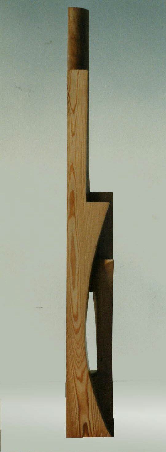 1983 Constructie, grenen (84 x9 x9 cm)