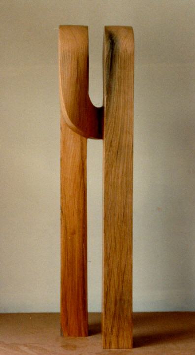 1983 Zonder titel, eiken (109 x 25 cm)