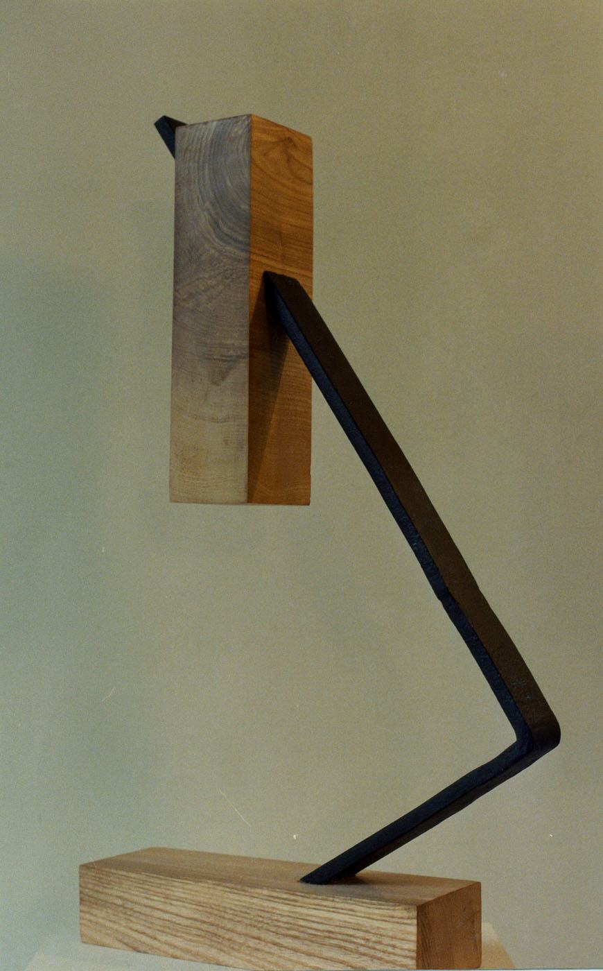 1984 Lijn door rechthoek, (55 x 26 x 7 cm)